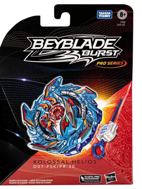 Beyblade Burst Pro Series Kolossal Helios Beyblade Starter Pack, Spinning Top & Launcher