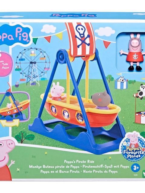 Peppa Pig Toys Peppa's Pirate Ride Playset with 2 Peppa Pig Figures, Preschool Toys