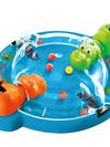 Hungry Hungry Hippos Grab and Go Game for Ages 4+, Travel Game, Includes 2 Chomping Hippos