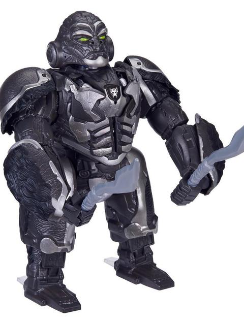 Transformers: Rise of the Beasts Command & Convert Animatronic Optimus Primal Toy (12.5”)