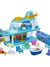 Peppa Pig’s Cruise Ship, Peppa Pig Playset with 17 Pieces, Preschool Toys, Ages 3+