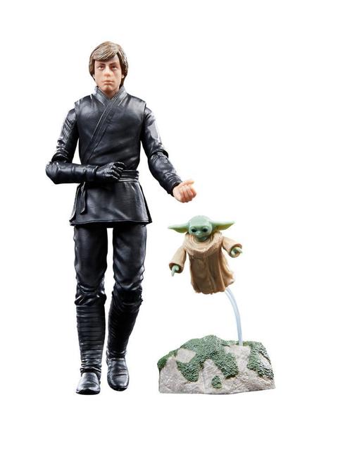 Star Wars The Black Series Luke Skywalker & Grogu Star Wars Action Figures (6”) 2-Pack