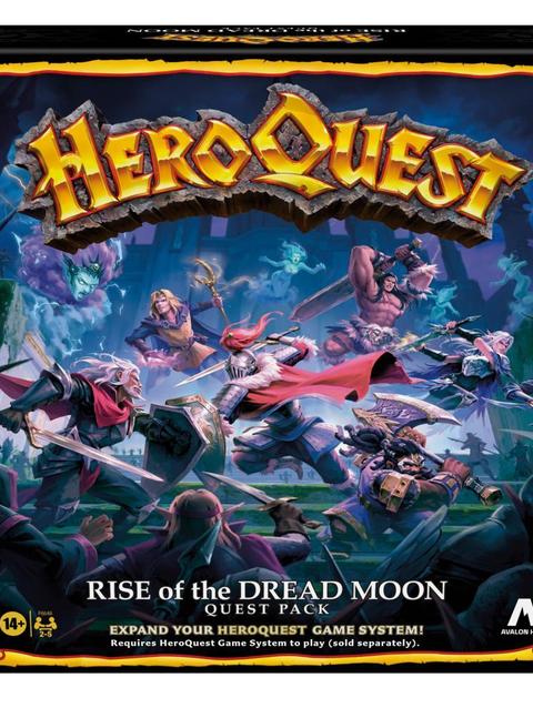 Avalon Hill HeroQuest Rise of the Dread Moon Quest Pack, Requires HeroQuest Game System, 14+