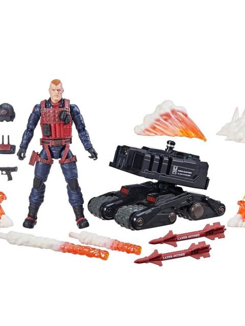 G.I. Joe Classified Series Scrap-Iron & Anti-Armor Drone, G.I. Joe Action Figures (6”), 74