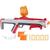 Nerf Pro Gelfire Raid Blaster, Fire 5 Rounds At Once, 10,000 Gelfire Rounds, 800 Round Hopper, Eyewear