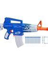 Nerf Fortnite Blue Shock Dart Blaster, 10-Dart Clip, 10 Elite Nerf Darts, Unlock Code