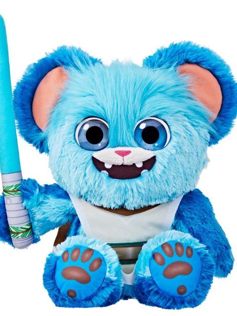 Star Wars Young Jedi Adventures Fuzzy Force Nubs, Star Wars Plush, Star Wars Toys for Preschoolers