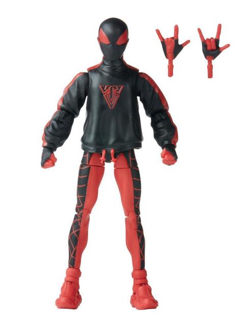 Hasbro Marvel Legends Series Miles Morales Spider-Man Legends, 6 Inch Action Figures