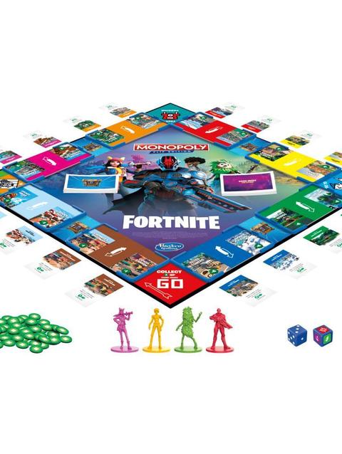 Monopoly Flip Edition: Fortnite Board Game, Monopoly Game Inspired by Fortnite, Ages 13+