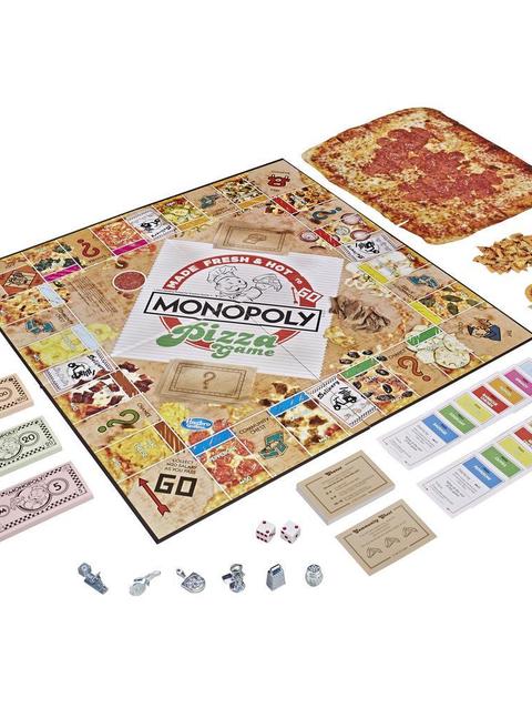 Monopoly Pizza Board Game for Kids Ages 8 and Up