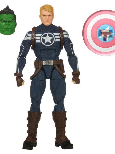 Marvel Legends Series Marvel Comics Commander Rogers Action Figures (6”)