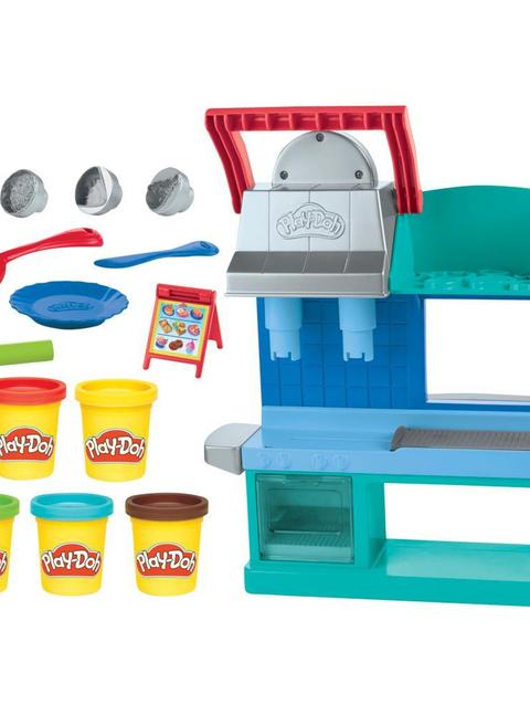 Play-Doh Kitchen Creations Busy Chef's Restaurant Playset, 2-Sided Play Kitchen, Ages 3+