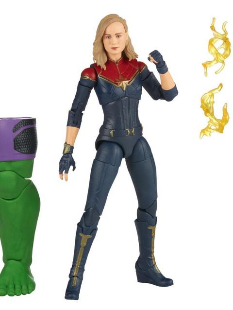 Marvel Legends Series Captain Marvel Action Figures (6”)