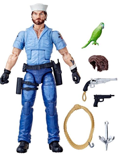 G.I. Joe Classified Series Shipwreck with Polly, Collectible G.I. Joe Action Figures (6”), 70