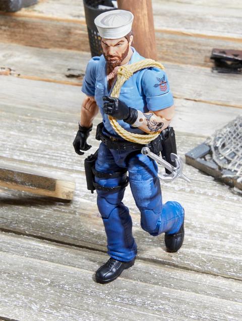 G.I. Joe Classified Series Shipwreck with Polly, Collectible G.I. Joe Action Figures (6”), 70