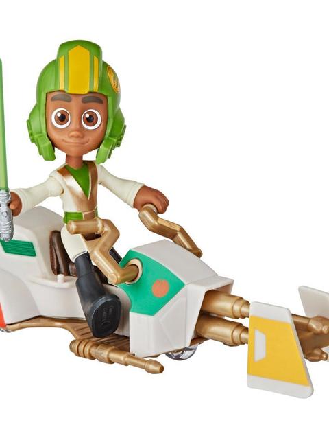 Star Wars Kai Brightstar Figure & Speeder Bike, Star Wars Toys, Preschool Toys (4"-Scale)