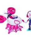 Marvel Spidey and His Amazing Friends Ghost Spider Copter Set, Action Figure, Vehicle, and Accessory