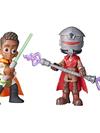 Star Wars Pop-Up Lightsaber Duel Kai & Taborr Action Figures, Star Wars Preschool Toys (4")