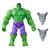 Marvel Mech Strike Mechasaurs Hulk Action Figure, with Weapon Accessories (4.5")