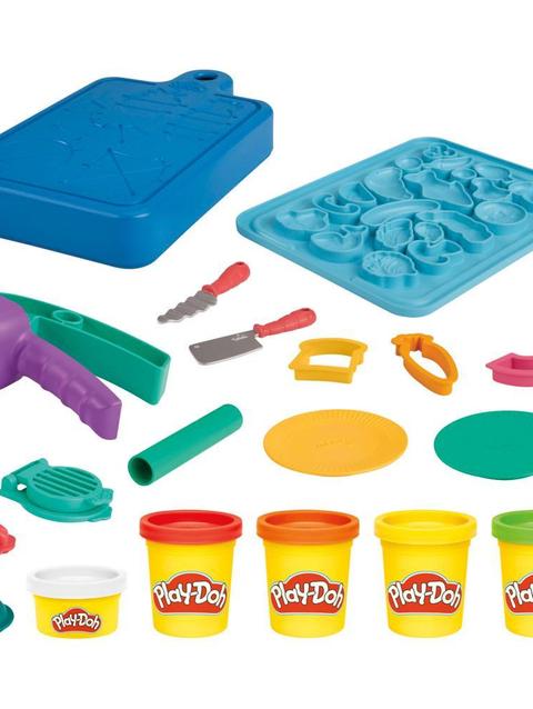 Play-Doh Little Chef Starter Set with 14 Play Kitchen Accessories, Kids Toys