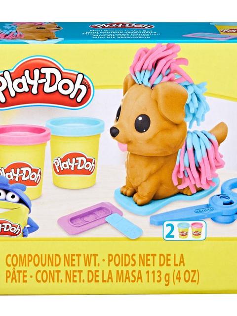 Play-Doh Mini Groom 'n Vet Set with Toy Dog, Kids Toys for 3 Year Olds and Up