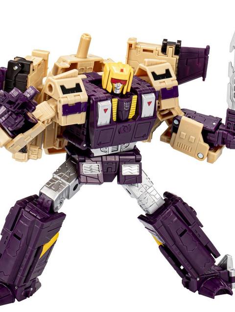 Transformers Legacy Evolution Leader Blitzwing Converting Action Figure (7”)