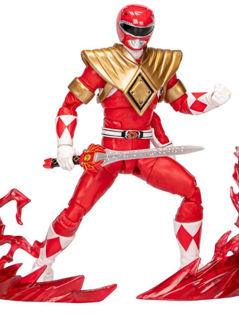 Power Rangers Lightning Collection Remastered Mighty Morphin Red Ranger Action Figure (6