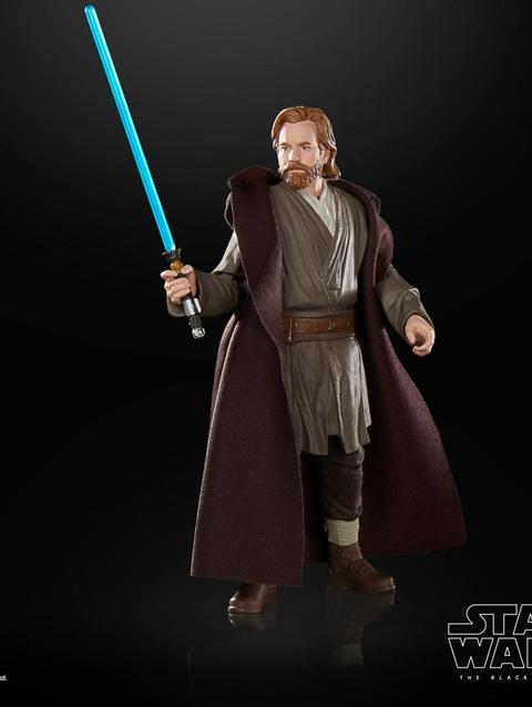 Star Wars The Black Series Obi-Wan Kenobi (Hidden Refuge) Action Figures (6”)