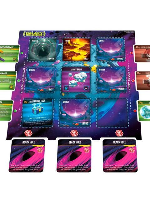 Galaxy Goldmine Game, Family Strategy Card Games for Adults & Kids, Family Games, Ages 10+