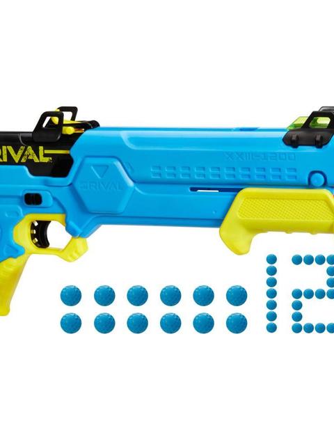 Nerf Rival Forerunner XXIII-1200 Nerf Blaster, 12 Nerf Rival Accu-Rounds, Adjustable Sight