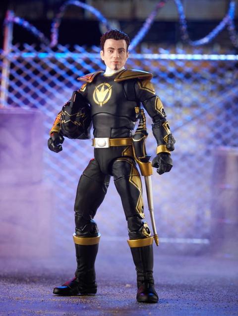 Power Rangers Lightning Collection Dino Thunder Black Ranger 6-Inch Premium Collectible Action Figure Toy, Accessories