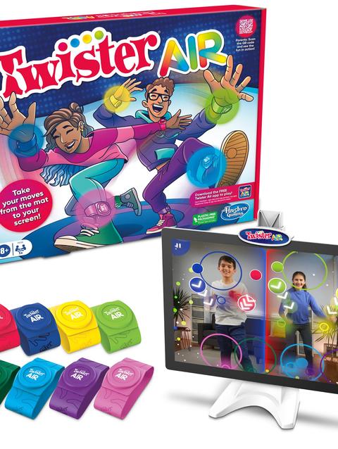 Twister Air Game, AR Twister App Play Game, Links to Smart Devices, Active Games, Ages 8+