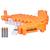 Nerf Minecraft Pillager's Crossbow Dart-Blasting Crossbow, Real Crossbow Action, Includes 3 Official Nerf Elite Darts