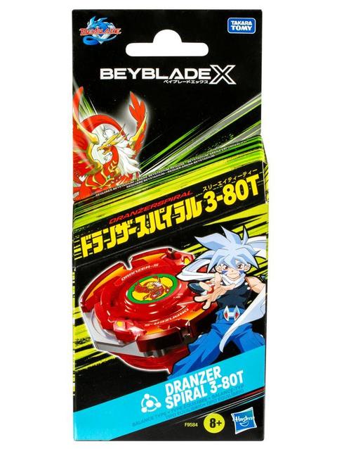 Beyblade X Dranzer Spiral 3-80T Anniversary X-Over with Balance Type Top & Launcher, Ages 8+