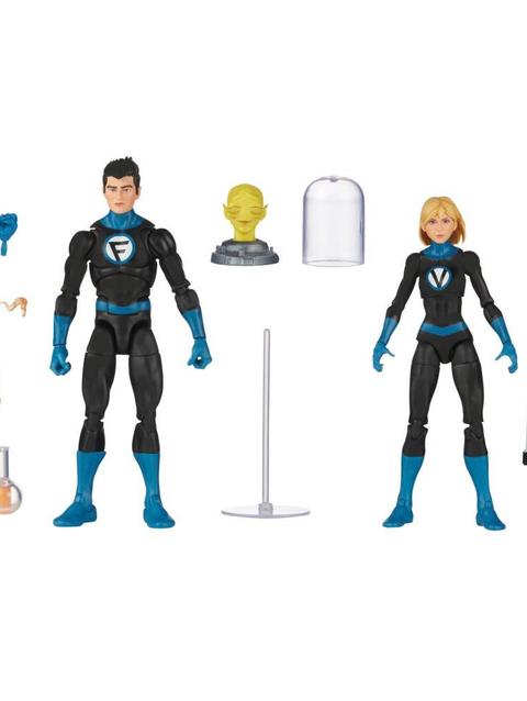 Hasbro Marvel Legends Series Franklin Richards and Valeria Richards Fantastic Four Figures