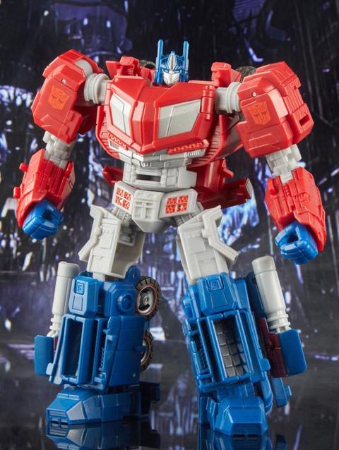 Transformers Studio Series Voyager 03 Gamer Edition Optimus Prime Converting Action Figure (6.5”)