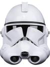 Star Wars The Black Series Phase II Clone Trooper Premium Electronic Helmet, The Clone Wars Collectible, Ages 14 and Up