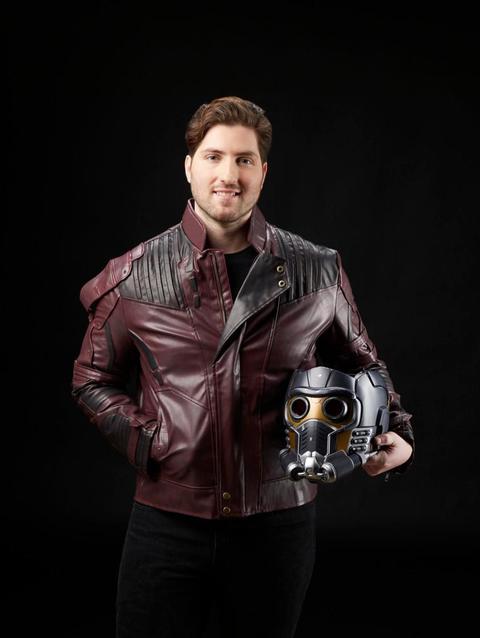 Marvel Legends Series Star-Lord Premium Electronic Roleplay Helmet