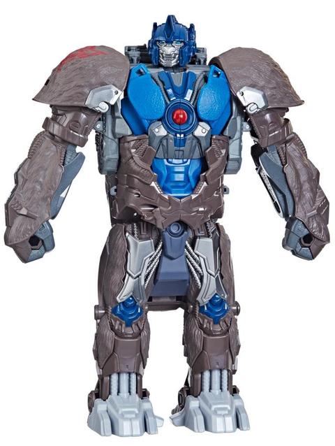 Transformers Toys Transformers: Rise of the Beasts Movie, Smash Changer Optimus Primal Action Figure - Ages 6 and up, 9-inch