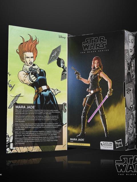 Star Wars The Black Series Mara Jade Star Wars Publishing Action Figures (6”)